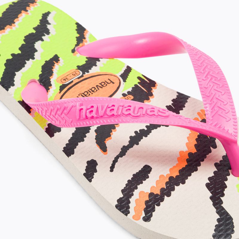 Dámske žabky Havaianas Top Animals beige H4132920 7