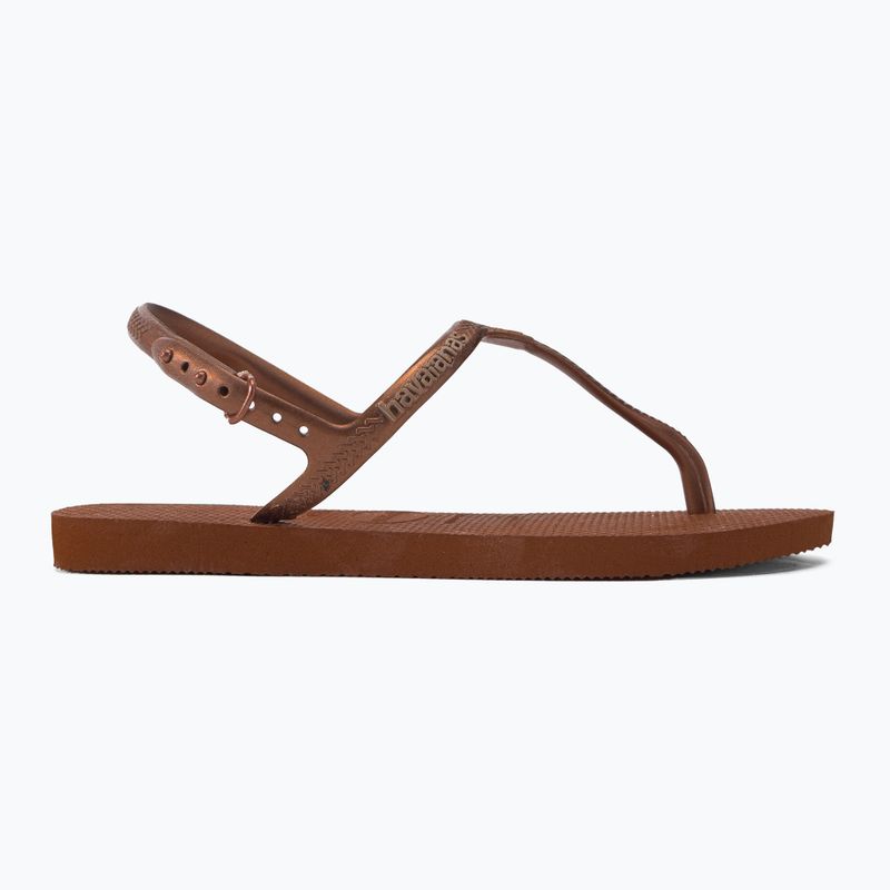 Havaianas Twist hnedé dámske žabky H4144756 2