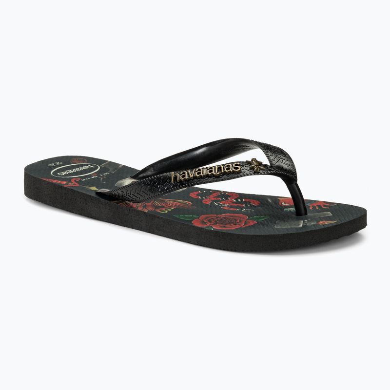 Pánske žabky Havaianas Top Tribo black / black