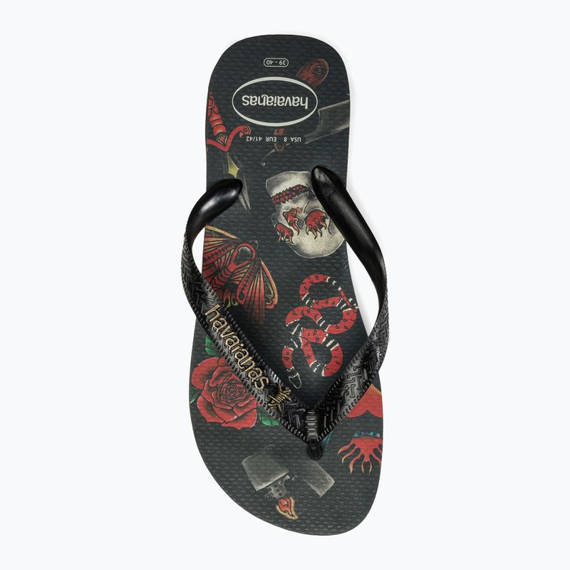 Pánske žabky Havaianas Top Tribo black / black 5
