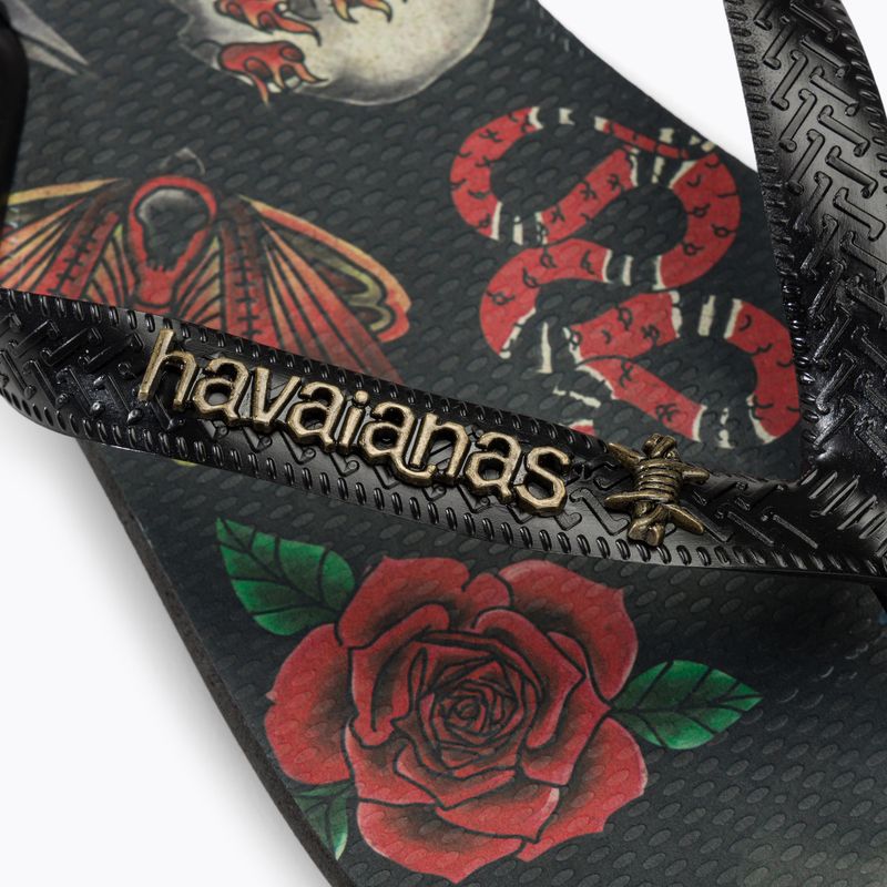 Pánske žabky Havaianas Top Tribo black / black 8