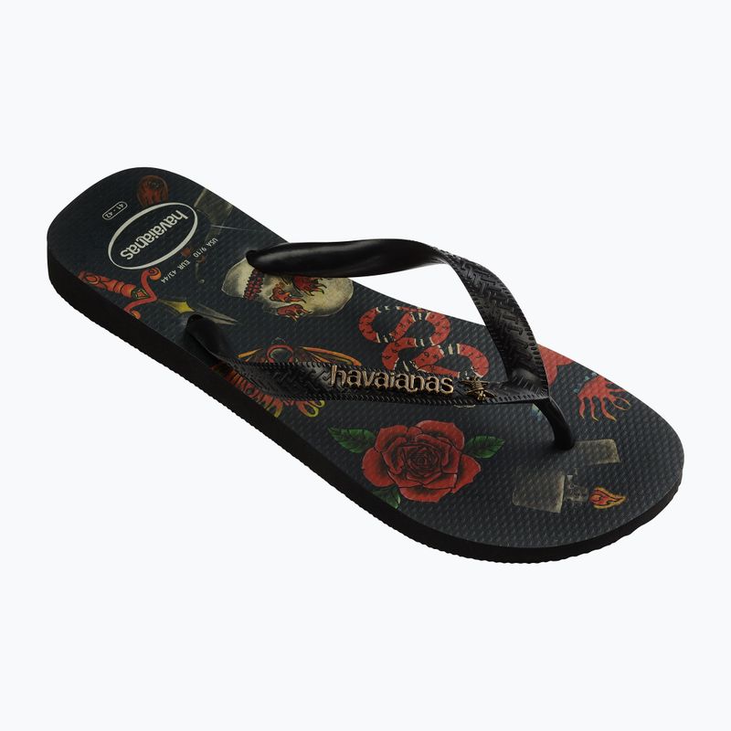 Pánske žabky Havaianas Top Tribo black / black 10