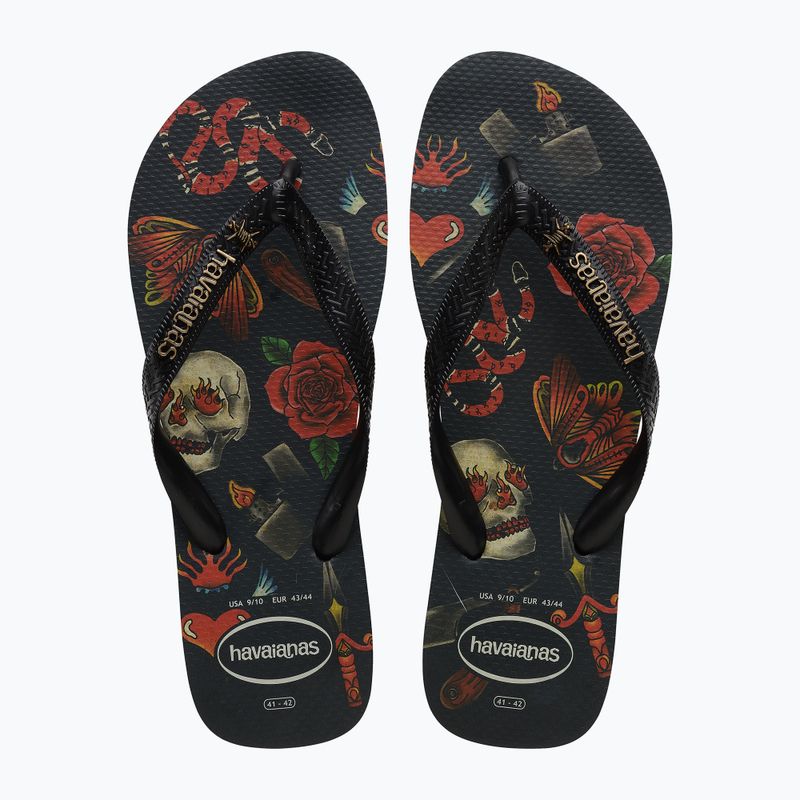 Pánske žabky Havaianas Top Tribo black / black 12