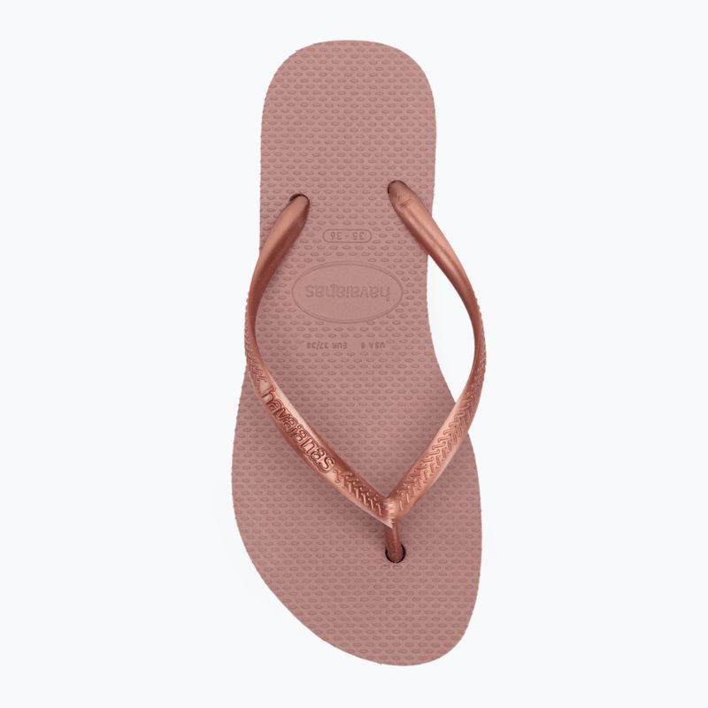Dámske žabky Havaianas Slim Platform crocus rose 5