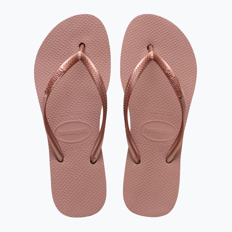 Dámske žabky Havaianas Slim Platform crocus rose 3