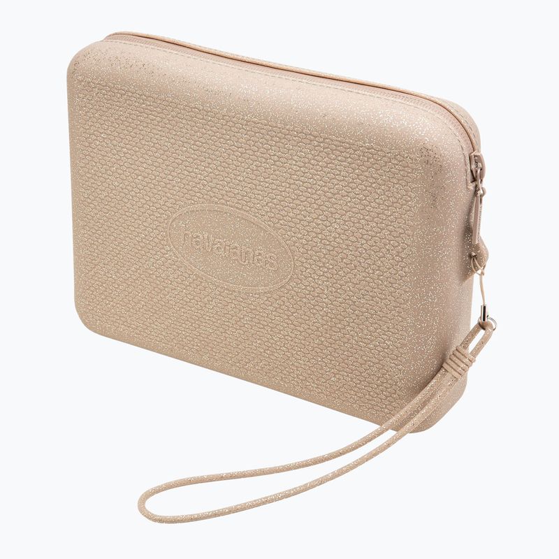 Kozmetická taštička Havaianas Beach Necessaire Glitter golden 2