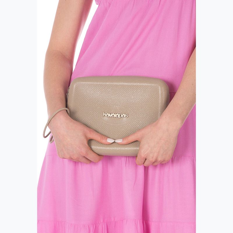 Kozmetická taštička Havaianas Beach Necessaire Glitter golden 4