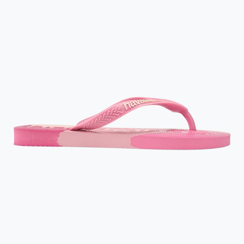 Havaianas Top Logomania Colors II crystal rose žabky 2