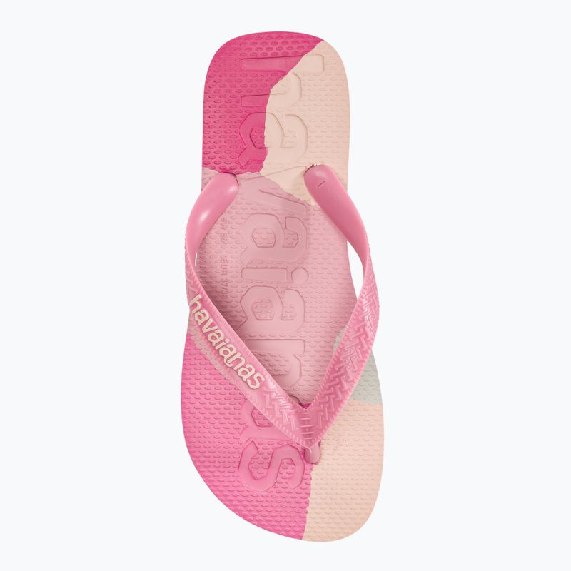 Havaianas Top Logomania Colors II crystal rose žabky 5