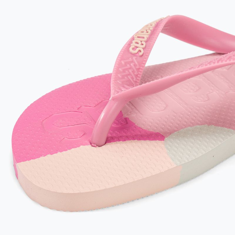 Havaianas Top Logomania Colors II crystal rose žabky 7