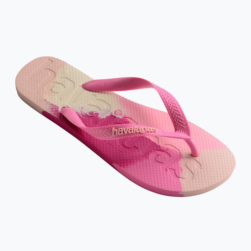 Havaianas Top Logomania Colors II crystal rose žabky 8