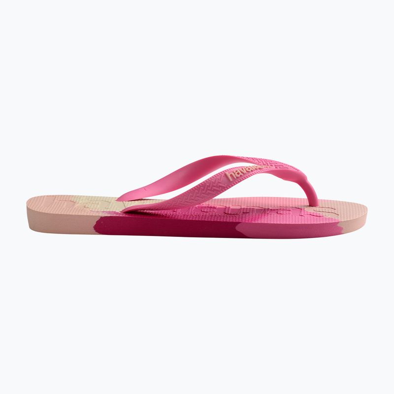 Havaianas Top Logomania Colors II crystal rose žabky 9