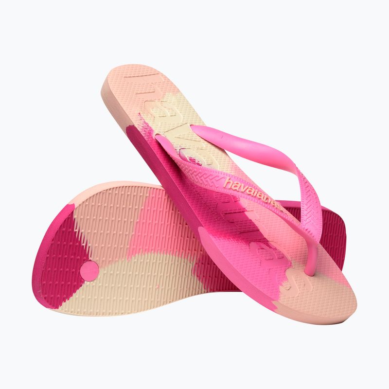 Havaianas Top Logomania Colors II crystal rose žabky 11