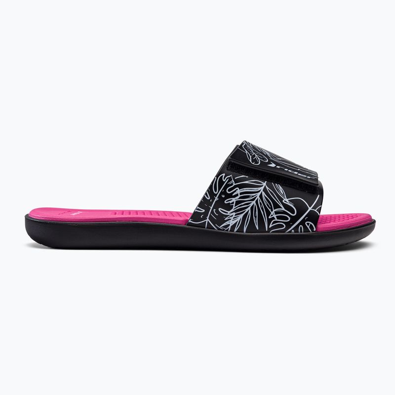 RIDER Pool IV Fem dámske žabky black-pink 83331-AD447 2