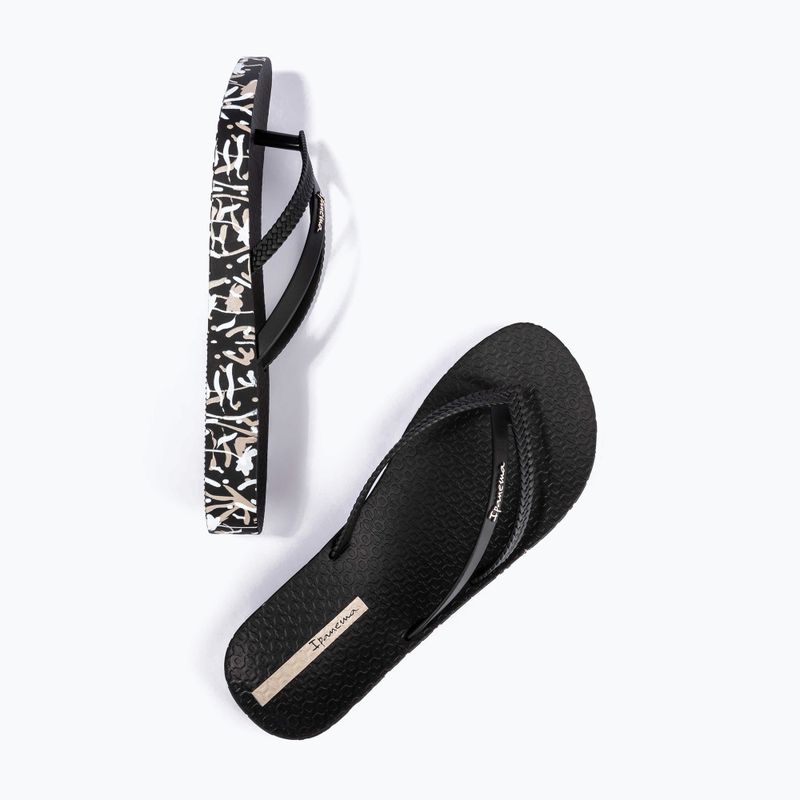 Dámske žabky Ipanema Bossa Soft V black 82840-AG715 11