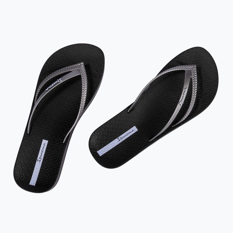 Dámske žabky Ipanema Bossa Soft V black/silver 8
