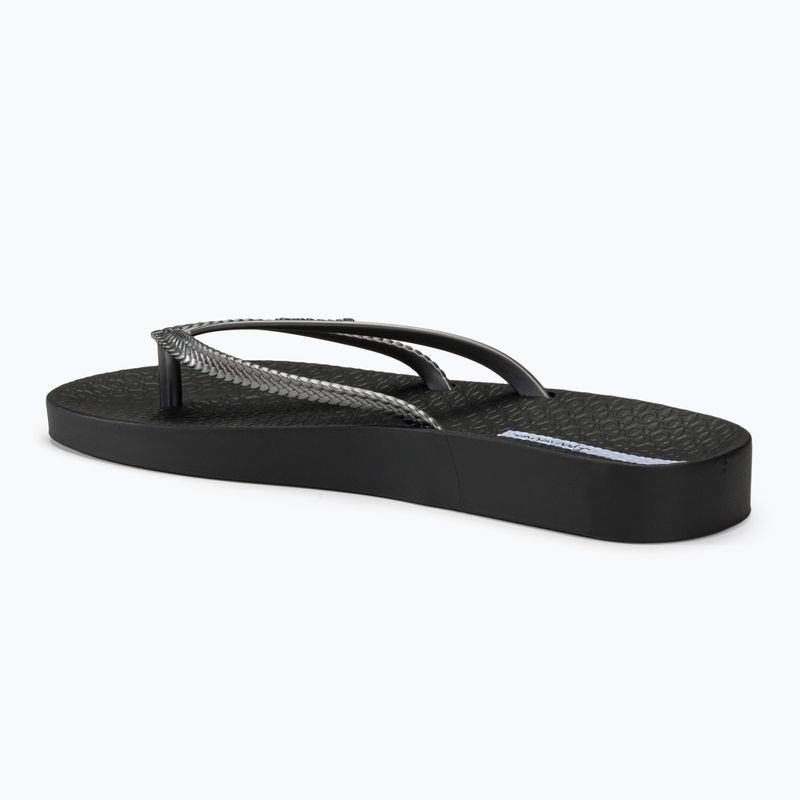 Dámske žabky Ipanema Bossa Soft V black/silver 3