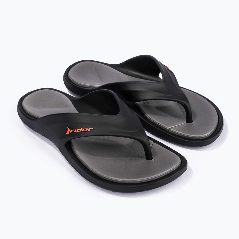 RIDER Cape XVI AD pánske žabky black/grey 83327-AE901 9