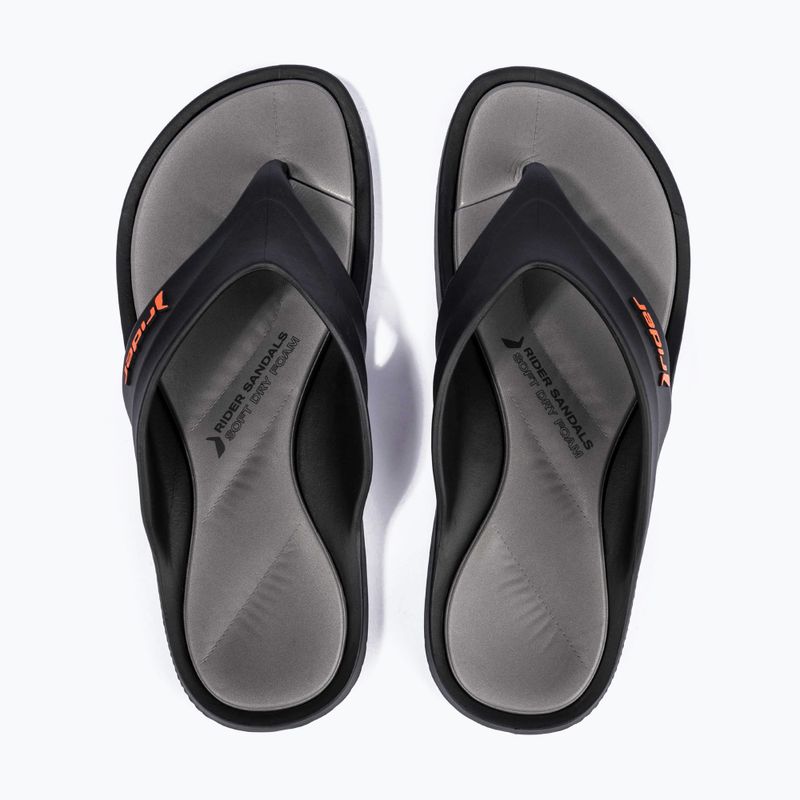 RIDER Cape XVI AD pánske žabky black/grey 83327-AE901 11