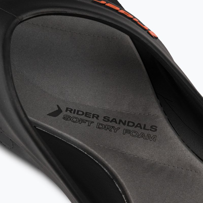 RIDER Cape XVI AD pánske žabky black/grey 83327-AE901 8