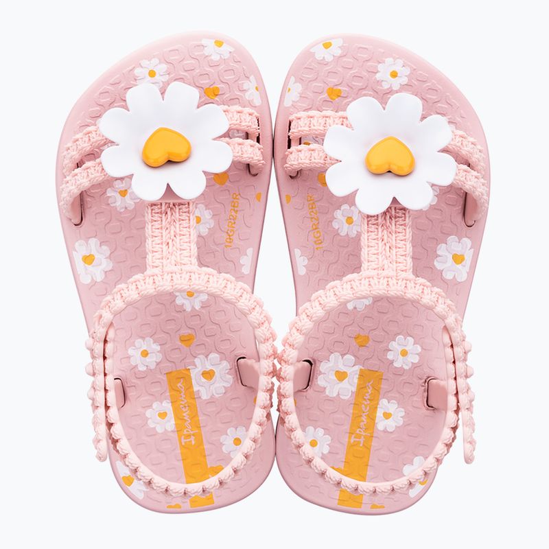 Ipanema Daisy Baby ružovo-žlté sandále 2