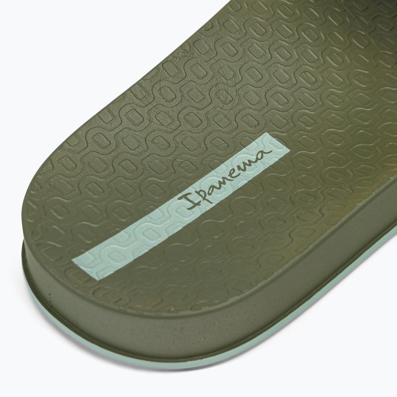 Ipanema Slide Unisex žabky zelené 82832-AJ333 8