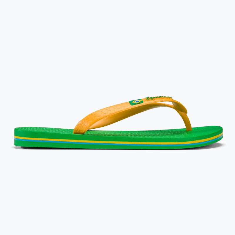 Pánske žabky Ipanema Clas Brasil II AD green/yellow 2