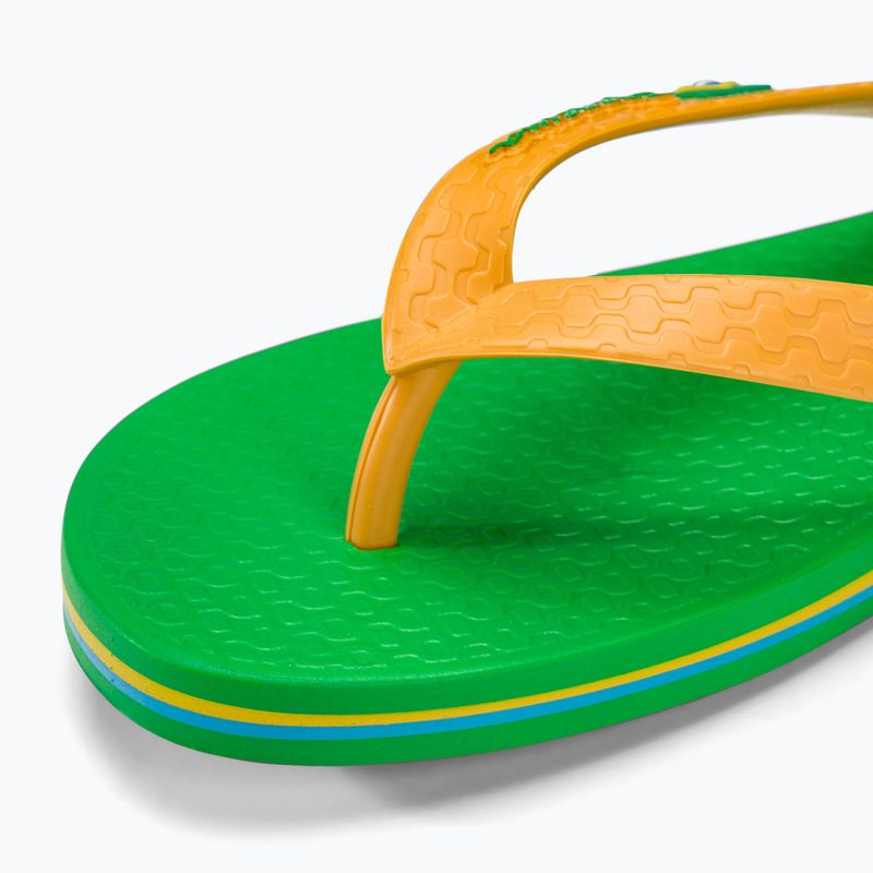 Pánske žabky Ipanema Clas Brasil II AD green/yellow 7