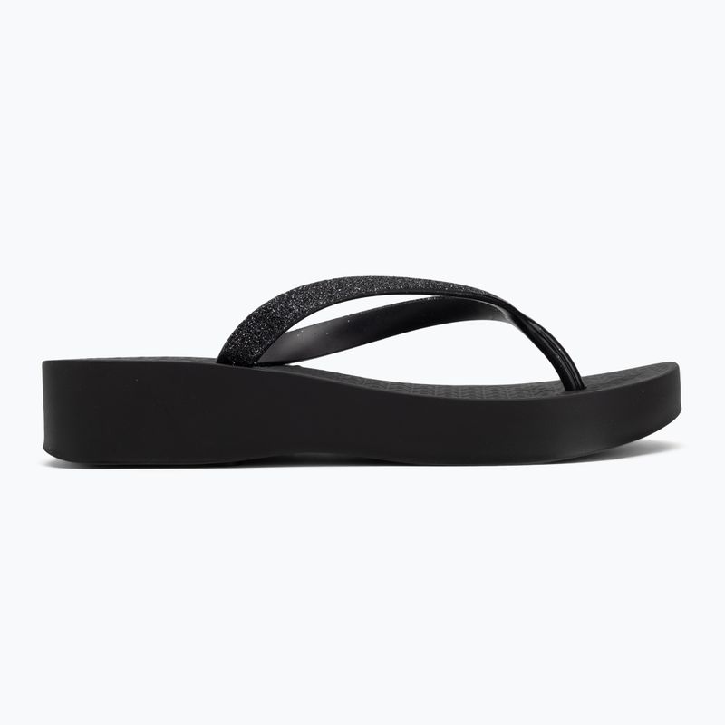 Dámske žabky Ipanema Mesh Chic Plat black/glitter black 2