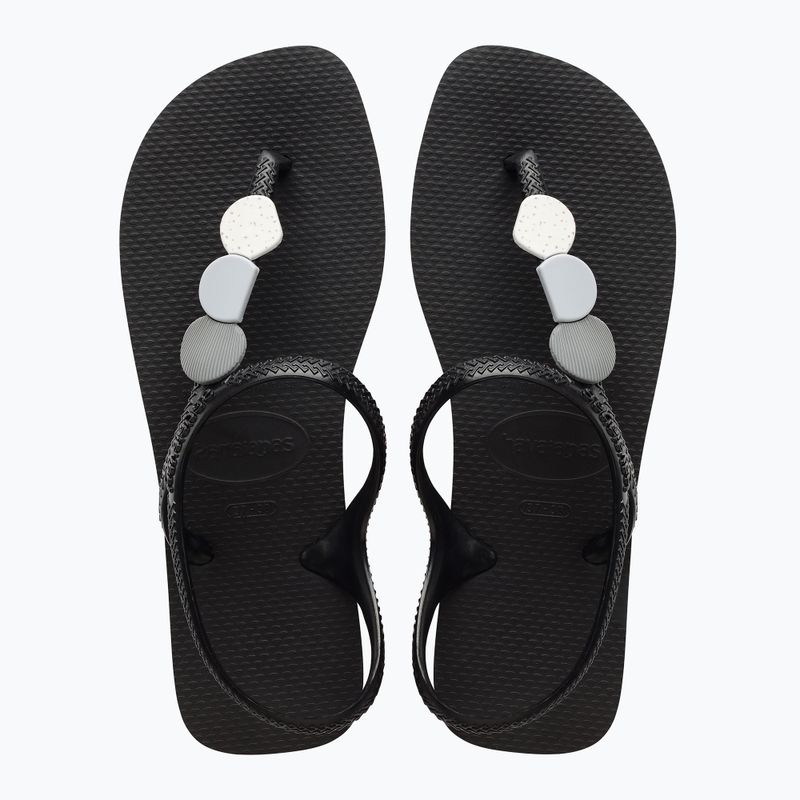 Havaianas Flash Urban Plus dámske sandále black / black 10