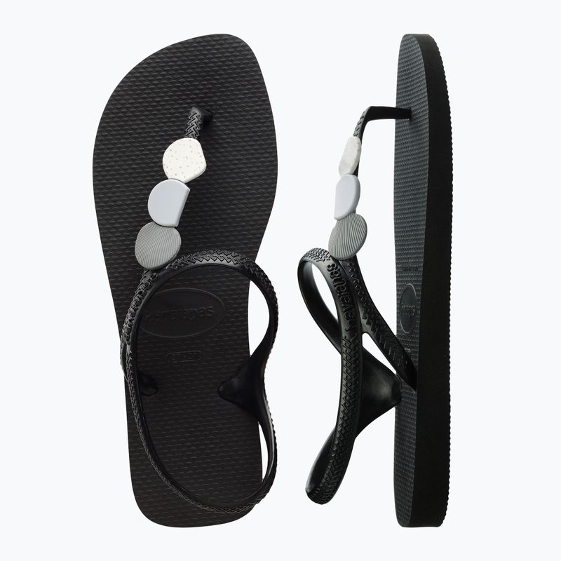 Havaianas Flash Urban Plus dámske sandále black / black 11