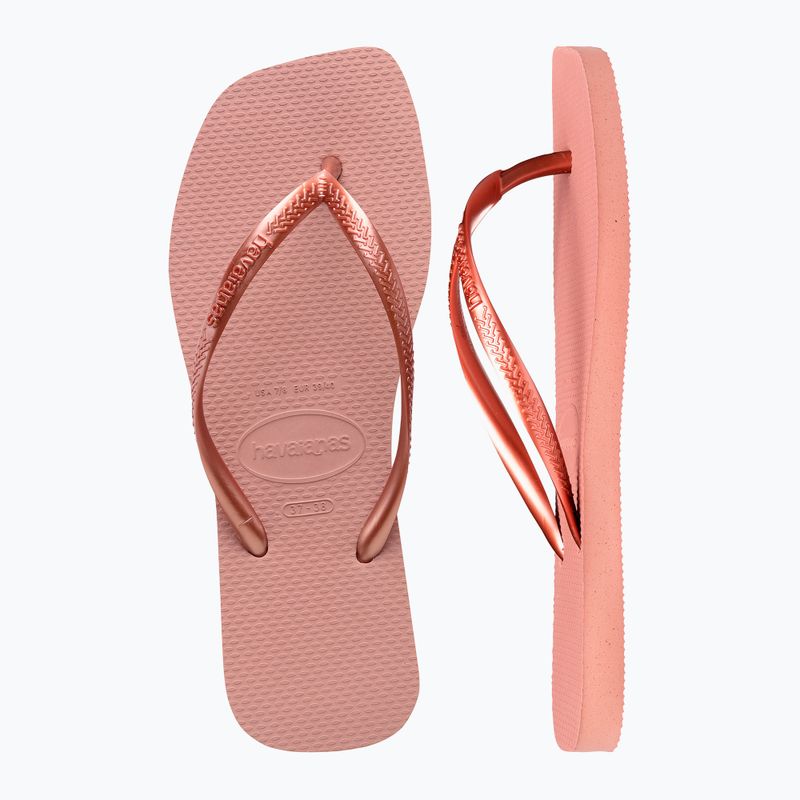 Dámske žabky Havaianas Slim Square crocus rose 4