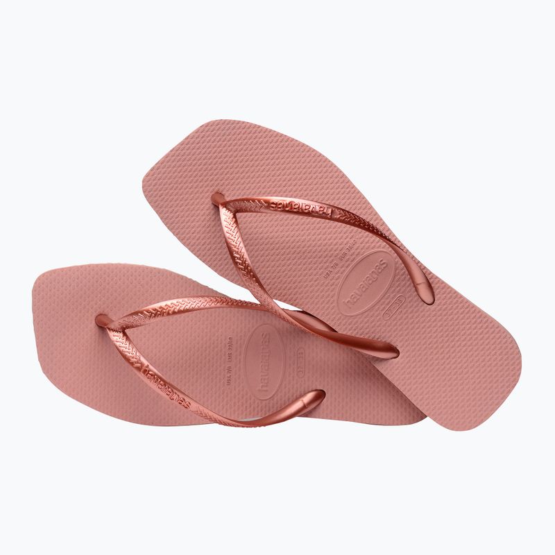 Dámske žabky Havaianas Slim Square crocus rose 5