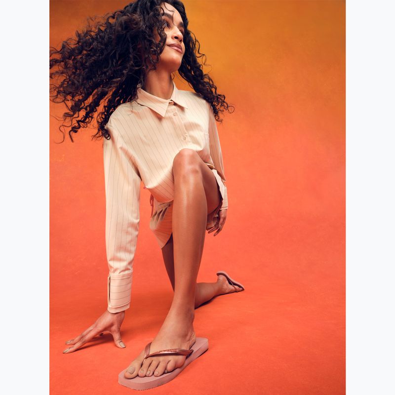 Dámske žabky Havaianas Slim Square crocus rose 9