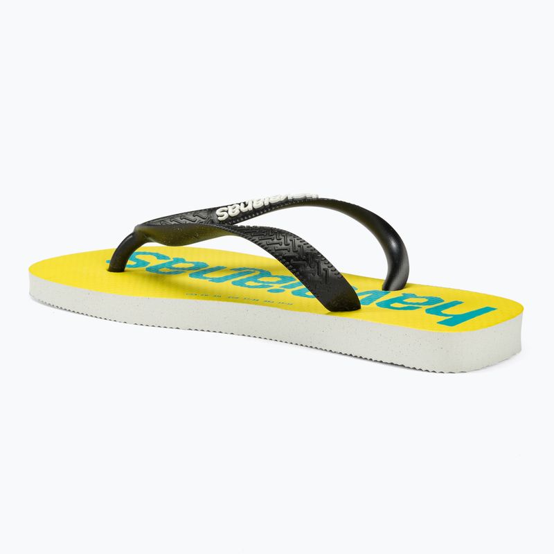 Havaianas Top Logomania 2 žabky white / black 3