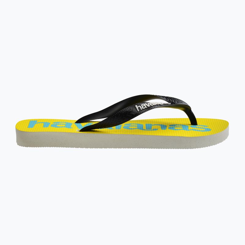 Havaianas Top Logomania 2 žabky white / black 9