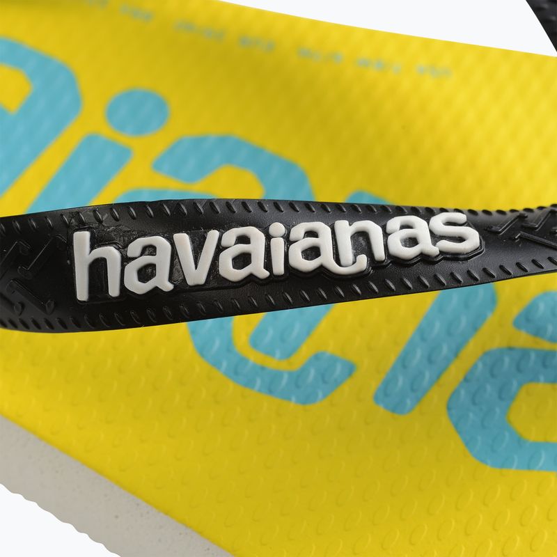 Havaianas Top Logomania 2 žabky white / black 12