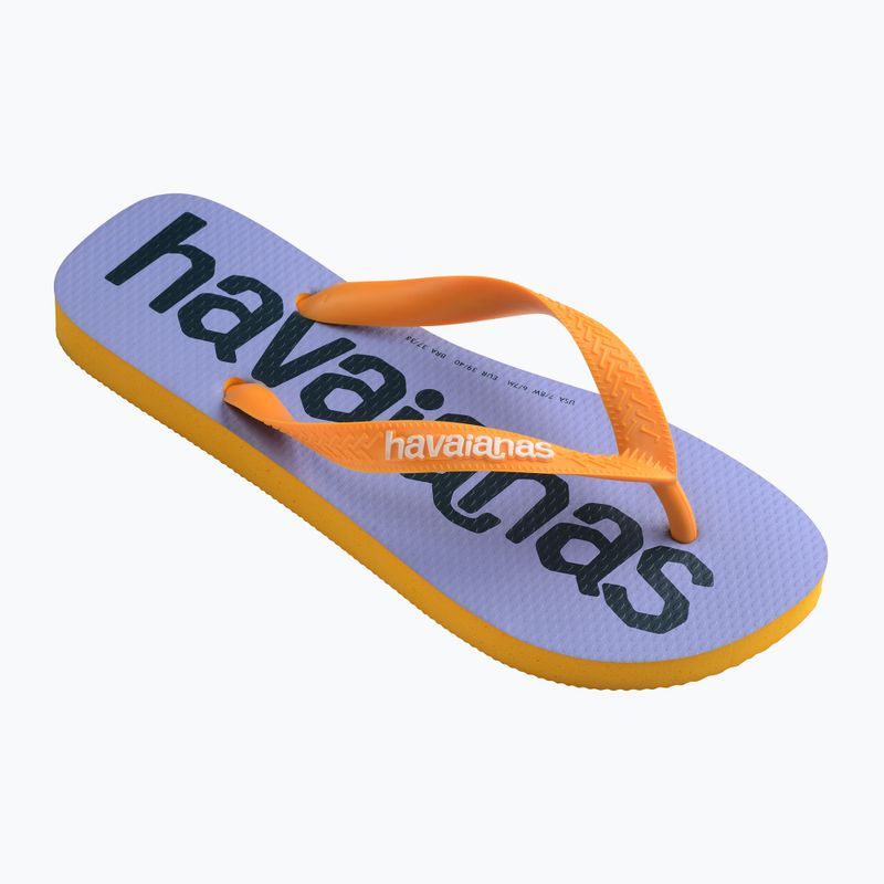 Havaianas Top Logomania 2 žabky pop yellow 8