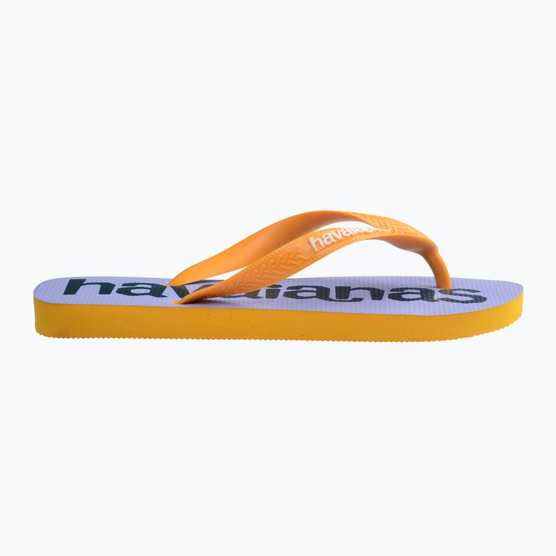 Havaianas Top Logomania 2 žabky pop yellow 9