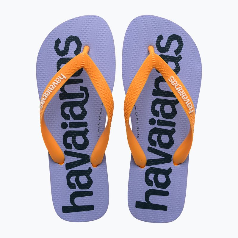 Havaianas Top Logomania 2 žabky pop yellow 10