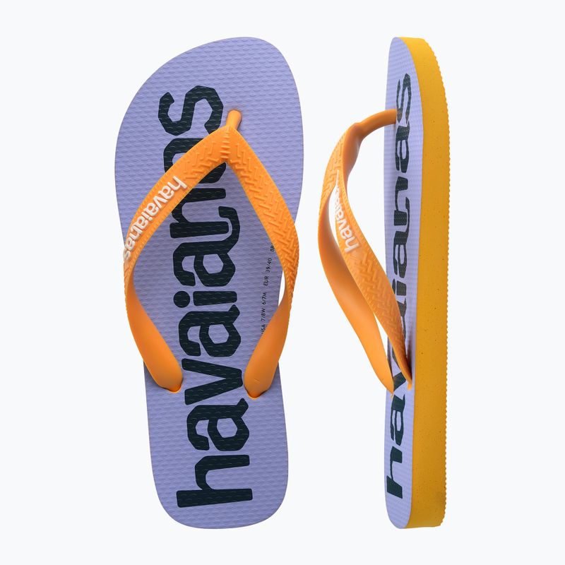 Havaianas Top Logomania 2 žabky pop yellow 11