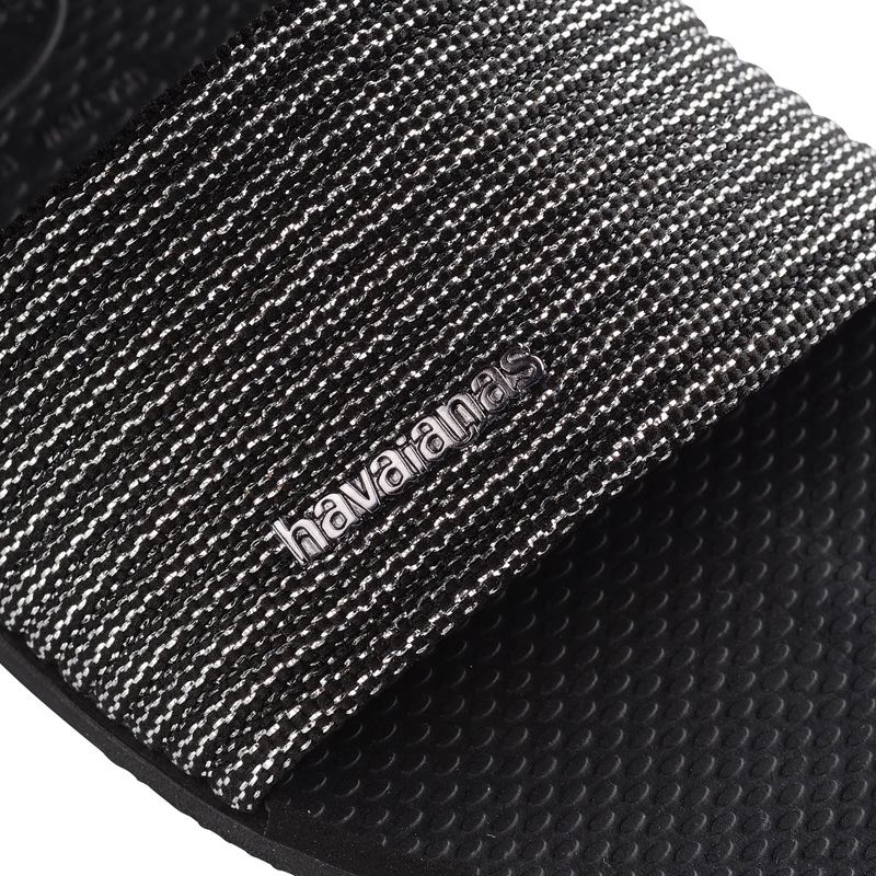 Dámske žabky Havaianas You Malta Metallic black 12