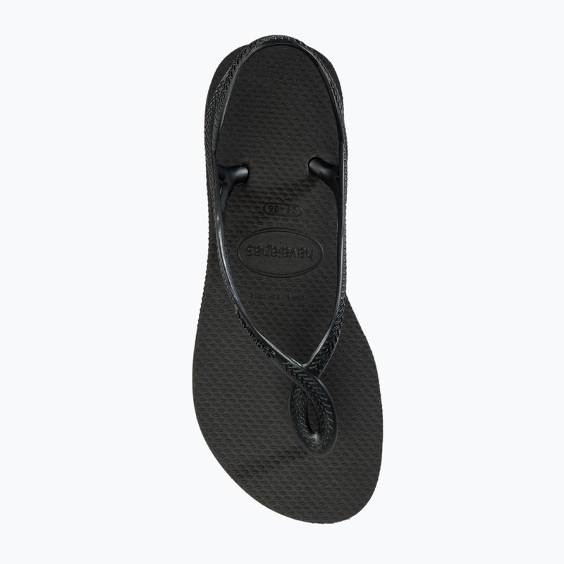 Dámske sandále Havaianas Luna Flatform black 5