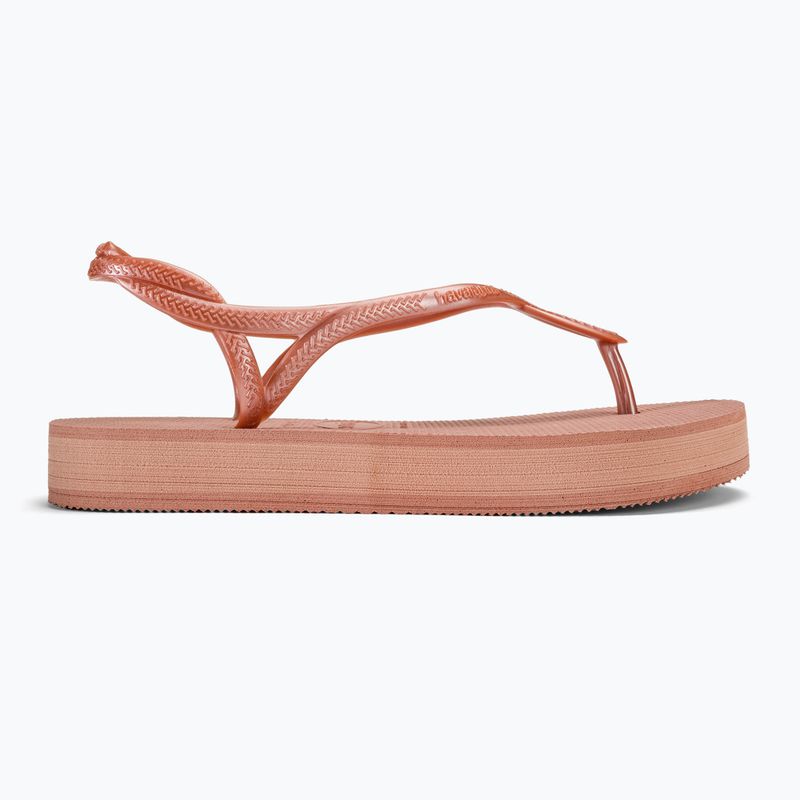 Dámske sandále Havaianas Luna Flatform crocus rose 2