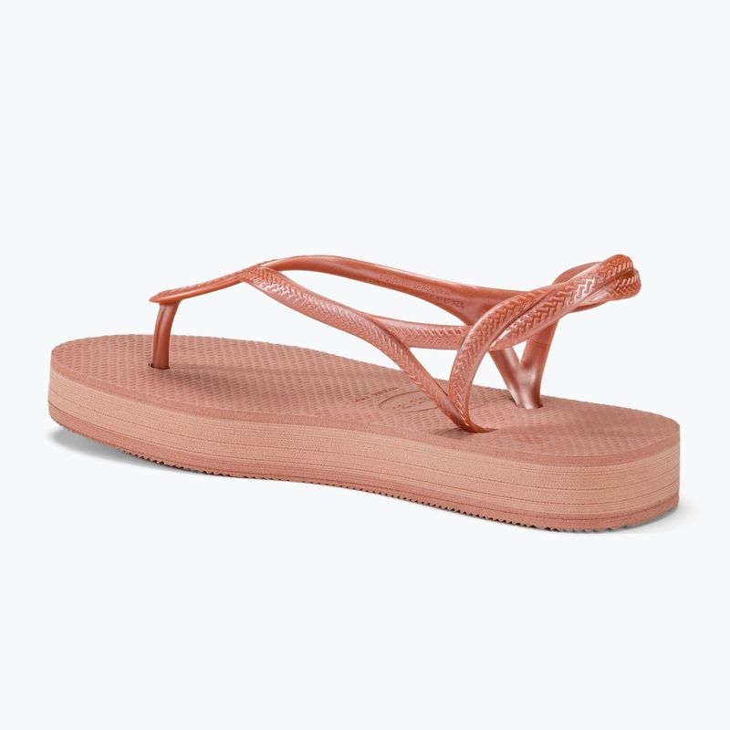 Dámske sandále Havaianas Luna Flatform crocus rose 3