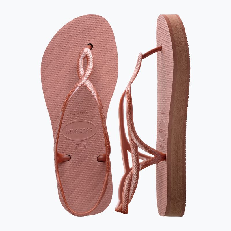 Dámske sandále Havaianas Luna Flatform crocus rose 11