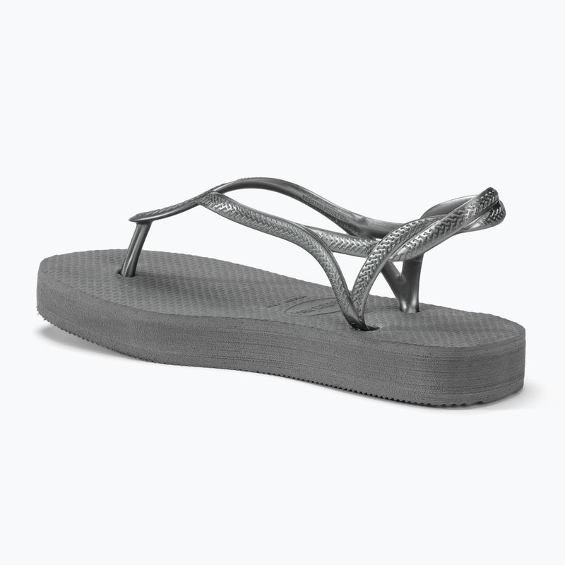 Dámske sandále Havaianas Luna Flatform grey steel 3