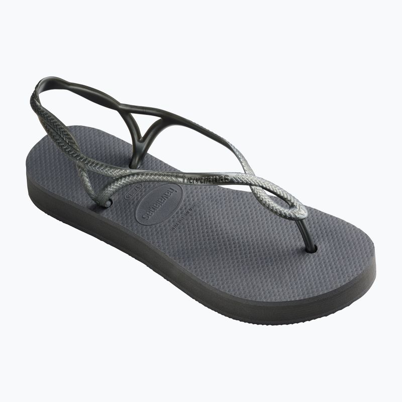 Dámske sandále Havaianas Luna Flatform grey steel 8