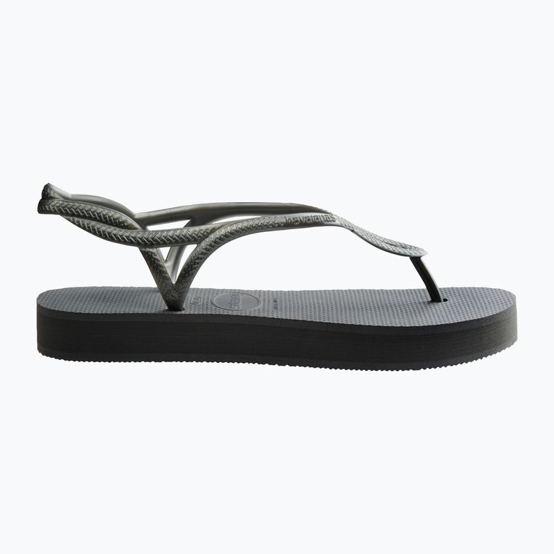 Dámske sandále Havaianas Luna Flatform grey steel 9