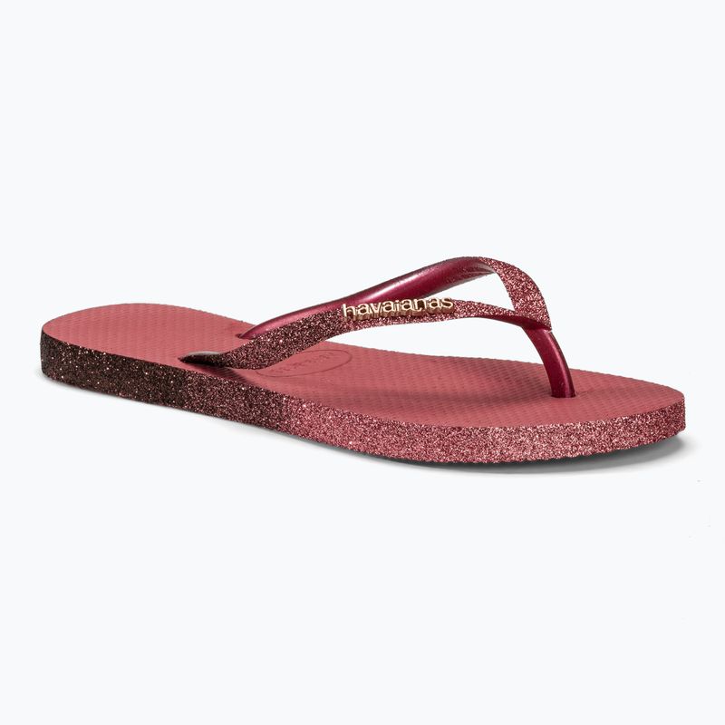 Dámske žabky Havaianas Slim Sparkle II pau brasil